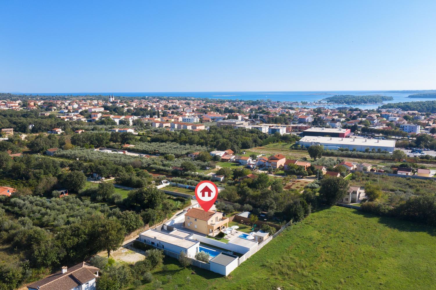 Villa Suhalj Medulin Eksteriør bilde
